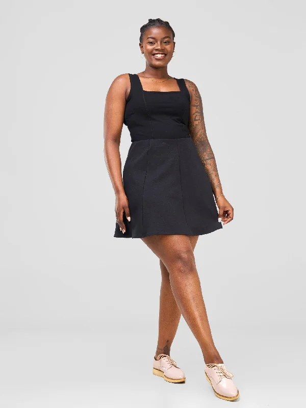Sitawi A-line Mini Skirt - Black