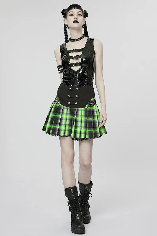Women's Style Hollowed Out Colored Pleated Fashion Personality Sexy Cute Girl Mini Skirt Women's Style Hollowed Out Colored Pleated Fashion Personality Sexy Cute Girl Mini Skirt