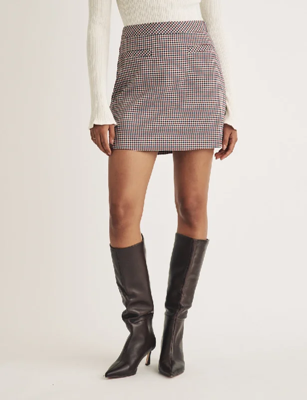 Heritage Check Mini Skirt