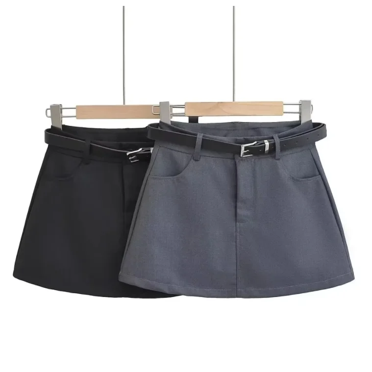 Runwaylover 1663 High Waist 2023 Ladies Sexy A-Line Mini Skirt
